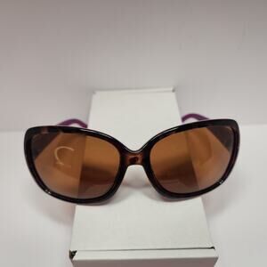 Foster Grant Libretto POL MCV Sunglasses Brown Lens 100% UV